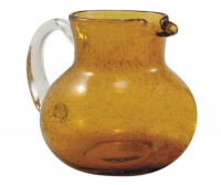 Artland Iris Pitcher, 90-Ounce, Amber Artland Iris Pitcher, 90-Ounce, Amber