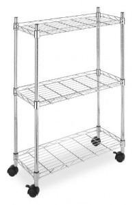 Whitmor 6056-53 Supreme Laundry Cart, Chrome Whitmor 6056-53 Supreme Laundry Cart, Chrome
