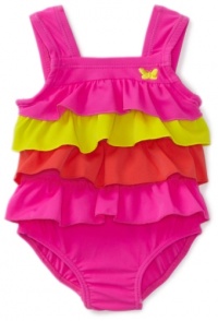 Carter's Baby-Girls Newborn 1 Piece Swimsuit, Pink, 3-6 Months