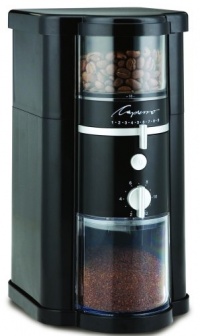 Capresso 580.01 Disk Burr Grinder, Black Capresso 580.01 Disk Burr Grinder, Black