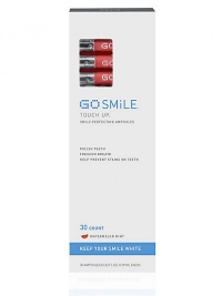 GO SMiLE's exclusive Ampoule Technology Delivery System lets you polish your teeth and keep them white with deliciously refreshing Touch Up ampoules. Get a just-brushed feeling - anytime, anywhere. Flip, Pop, Touch Up! 30 ampoules, 0.02 fl. oz. each. GO SMiLE's exclusive Ampoule Technology Delivery System lets you polish your teeth and keep them white with deliciously refreshing Touch Up ampoules. Get a just-brushed feeling - anytime, anywhere. Flip, Pop, Touch Up! 30 ampoules, 0.02 fl. oz. each.