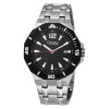 Caravelle by Bulova Men's 45B110 Black Dial Stainless Steel Watch