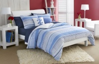 IZOD So Soft Vineyard Stripe Mini Comforter Set, Full/Queen IZOD So Soft Vineyard Stripe Mini Comforter Set, Full/Queen