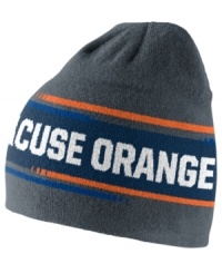 Get your head in the game with this Syracuse Orange NCAA beanie from Nike. Get your head in the game with this Syracuse Orange NCAA beanie from Nike.