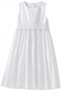 Rare Editions Girls 7-16 Woven Dress, White/Pink, 10 Rare Editions Girls 7-16 Woven Dress, White/Pink, 10