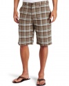 Hurley Men's Barney Plaid Men's Walkshort