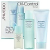 Shiseido Pureness Oil Control 1-2-3 Set Deep Cleansing Foam 2.7oz + Balancing Softener Alc Free 3.3oz + Matifying Moisturizer Oil-Free 1oz