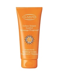 Nurturing, water-resistant protection for all skin types exposed to intense sunlight. Fine and comfortable, this cream ensures an even, long-lasting tan. Nurturing, water-resistant protection for all skin types exposed to intense sunlight. Fine and comfortable, this cream ensures an even, long-lasting tan.