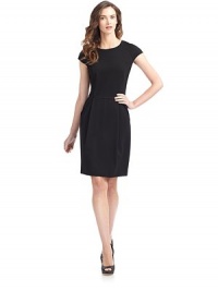 THE LOOKRound necklineCap sleevesFront and back welted princess seams to waistSeamed waist with rope detailFoldover flap pocketsOpen pleat skirt for soft flareExposed back zipTHE FITAbout 41 from shoulder to hemTHE MATERIAL96% wool/4% elastaneCARE & ORIGINDry cleanImported THE LOOKRound necklineCap sleevesFront and back welted princess seams to waistSeamed waist with rope detailFoldover flap pocketsOpen pleat skirt for soft flareExposed back zipTHE FITAbout 41 from shoulder to hemTHE MATERIAL96% wool/4% elastaneCARE & ORIGINDry cleanImported