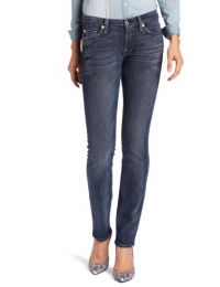 7 For All Mankind Women's Kimmie Straight Leg Jean, Peak Ridge Blue, 29 7 For All Mankind Women's Kimmie Straight Leg Jean, Peak Ridge Blue, 29