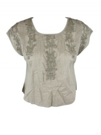 Free People Womens Stone Heart And Soul Embroidered Crop Top S Free People Womens Stone Heart And Soul Embroidered Crop Top S