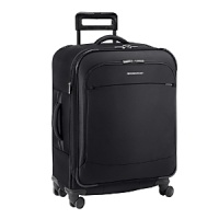 Pack for one for a week long vacation, or pack for two for a weekend getaway with this 24 expandable spinner. Spacious main compartment allows bag to be organized with incredible ease. Wide nylon garment securing panels keep clothes in place, minimizing wrinkles. Four double-swivel wheels for 360° effortless navigation. Tuff-lite fabric is strong, lightweight and abrasion resistant.