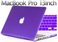 Kuzy - 2in1 PURPLE 13inch Rubberized Satin Hard Case and Keyboard cover for NEW Macbook PRO 13.3 (A1278 with or without Thunderbolt) Aluminum Unibody Kuzy - 2in1 PURPLE 13inch Rubberized Satin Hard Case and Keyboard cover for NEW Macbook PRO 13.3 (A1278 with or without Thunderbolt) Aluminum Unibody