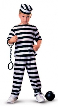 Jailbird Child Costume