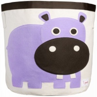 3 Sprouts Storage Bin, Purple 3 Sprouts Storage Bin, Purple