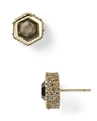 Introduce fresh angles into your jewel box with MARC BY MARC JACOBS' faceted studs. With a frilly skirt or slim pants, the haute hexagons offer sharp shine around the clock. Introduce fresh angles into your jewel box with MARC BY MARC JACOBS' faceted studs. With a frilly skirt or slim pants, the haute hexagons offer sharp shine around the clock.