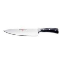Wusthof Classic Ikon 9-Inch Cook's Knife, Black Wusthof Classic Ikon 9-Inch Cook's Knife, Black