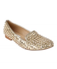 Studded spectacular. Steve Madden Women's Studlyy flats are dangerously cute. Studded spectacular. Steve Madden Women's Studlyy flats are dangerously cute.