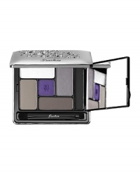 A trendsetter one day and a sleek sophisticate the next, a woman's style changes with her mood. Transform your look with one palette, 6 colors, the possibilities are endless - Nude, Couture, Smoky Eye. This new Guerlain Eyeshadow Palette caters to your every whim offering a range of iridescent, matte, and satin shadows. Available in five color harmonies:Each palette bears the name of a Guerlain boutique in Paris. Choose your address …93 RUE DE PASSY: pink, smoky pink, grey, taupe. 10 RUE DES FRANCS-BOURGEOIS: beige, golden bronze, brown.29 RUE DE SEVRES: taupe, light grey, turquoise. 2 PLACE VENDÔME: iridescent ivory, deep grey, intense indigo, navy blue.68 CHAMPS-ÉLYSÉES: gradations of brown & vibrant violet. A trendsetter one day and a sleek sophisticate the next, a woman's style changes with her mood. Transform your look with one palette, 6 colors, the possibilities are endless - Nude, Couture, Smoky Eye. This new Guerlain Eyeshadow Palette caters to your every whim offering a range of iridescent, matte, and satin shadows. Available in five color harmonies:Each palette bears the name of a Guerlain boutique in Paris. Choose your address …93 RUE DE PASSY: pink, smoky pink, grey, taupe. 10 RUE DES FRANCS-BOURGEOIS: beige, golden bronze, brown.29 RUE DE SEVRES: taupe, light grey, turquoise. 2 PLACE VENDÔME: iridescent ivory, deep grey, intense indigo, navy blue.68 CHAMPS-ÉLYSÉES: gradations of brown & vibrant violet.