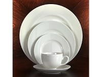 Nothing is more practical and versatile than this hostess' classic. Use it as is or dress it up in glittering metallics or your favorite colors. Bone china. Nothing is more practical and versatile than this hostess' classic. Use it as is or dress it up in glittering metallics or your favorite colors. Bone china.