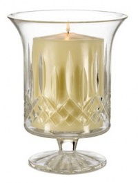 Waterford Crystal Lismore Footed Hurricane Waterford Crystal Lismore Footed Hurricane