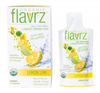 Flavrz Organic Drink Mix Concentrate, Lemon Lime, 6-Count Single Serve Foil Packets (Pack of 6) Flavrz Organic Drink Mix Concentrate, Lemon Lime, 6-Count Single Serve Foil Packets (Pack of 6)