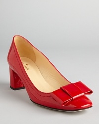 Take a bow; these kate spade new york patent pumps deserve applause for pulled-together presence. Take a bow; these kate spade new york patent pumps deserve applause for pulled-together presence.