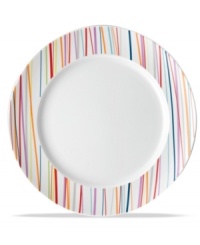 Solid stripes. The Sunny Day Stripes salad plate shines with bright accent colors on a body of durable, double-fired porcelain. Mix with solid Sunny Day dinnerware, also from THOMAS by Rosenthal. Solid stripes. The Sunny Day Stripes salad plate shines with bright accent colors on a body of durable, double-fired porcelain. Mix with solid Sunny Day dinnerware, also from THOMAS by Rosenthal.