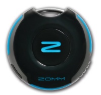 ZOMM Wireless Leash, Bluetooth Speakerphone, and Personal Safety Device for Mobile Phones (Black)