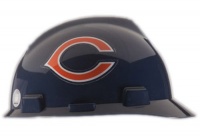 MSA Safety Works 818420 NFL Hard Hat, Chicago Bears MSA Safety Works 818420 NFL Hard Hat, Chicago Bears