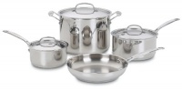 Cuisinart 77-7 Chef's Classic Stainless 7-Piece Cookware Set Cuisinart 77-7 Chef's Classic Stainless 7-Piece Cookware Set