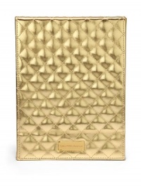 Gold fold up mirror with Saks name plate on outside of the mirror. About 3 square. Gold fold up mirror with Saks name plate on outside of the mirror. About 3 square.