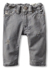 Diesel Baby-Boys Infant Safado Railroad Stripe Jean, Indigo, 3 Months Diesel Baby-Boys Infant Safado Railroad Stripe Jean, Indigo, 3 Months