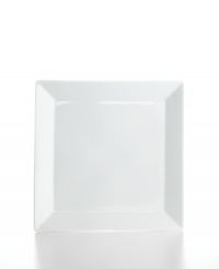 Newly updated, The Cellar's Whiteware Square plates maintain a modern edge, but with a new, refined silhouette in white porcelain that's versatile and durable enough for every meal. Newly updated, The Cellar's Whiteware Square plates maintain a modern edge, but with a new, refined silhouette in white porcelain that's versatile and durable enough for every meal.