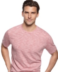 Add some visual texture to your wardrobe of basics with this tee from Tasso Elba. Add some visual texture to your wardrobe of basics with this tee from Tasso Elba.