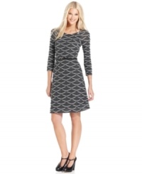 Wavy, trimmed tiers make this ECI dress eye-catchingly stylish! Wavy, trimmed tiers make this ECI dress eye-catchingly stylish!