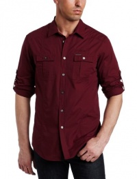 Marc Ecko Cut & Sew Men's Stuyvesant Woven Shirt Marc Ecko Cut & Sew Men's Stuyvesant Woven Shirt