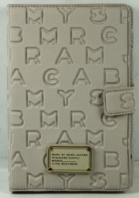 Marc Jacobs Dreamy Logo Neoprene E-Reader Case in Pale Mink