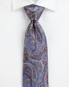 A timeless paisley design rendered in superior Italian silk.SilkDry cleanMade in Italy