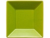 Waechtersbach Effect Glaze Kiwi Small Rimmed Square Plate, Set of 2