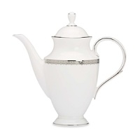 As beautiful and elegant as a couture gown, Lace Couture puts an ultra-feminine twist on banded patterns. Hopeless romantics are sure to fall in love with the Victorian-inspired lace band, complemented by a platinum rim on the inner and outer surfaces of the pristine china. As beautiful and elegant as a couture gown, Lace Couture puts an ultra-feminine twist on banded patterns. Hopeless romantics are sure to fall in love with the Victorian-inspired lace band, complemented by a platinum rim on the inner and outer surfaces of the pristine china.
