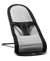 Keep your baby's temperament on an even keel with the innovative, compact design of this Babybjörn bouncer. Keep your baby's temperament on an even keel with the innovative, compact design of this Babybjörn bouncer.