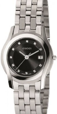 Gucci Women's YA055504 G-Class Black Dial 11 Diamonds Watch Gucci Women's YA055504 G-Class Black Dial 11 Diamonds Watch
