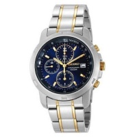 Seiko Men's SNDB05 Two-Tone Stainless Steel Chronograph Blue Dial Watch Seiko Men's SNDB05 Two-Tone Stainless Steel Chronograph Blue Dial Watch