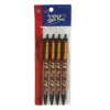 NFL Washington Redskins Disposable Black Ink Click Pens, 5-Pack