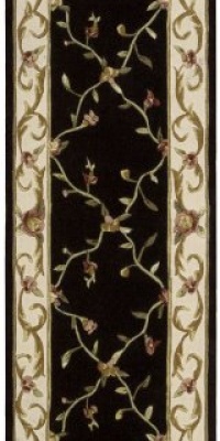 Nourison Citi Limits Black Floral Trellis 3.6-Feet by 5.6-Feet Polyacrylic Area Rug Nourison Citi Limits Black Floral Trellis 3.6-Feet by 5.6-Feet Polyacrylic Area Rug