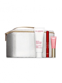 Refresh your look with 3 travel-size minis. Set includes: Beauty Flash Balm; Instant Light Natural Lip Perfector and Instant Light Line Concentrate, all in a complimentary travel bag. Made in France. Refresh your look with 3 travel-size minis. Set includes: Beauty Flash Balm; Instant Light Natural Lip Perfector and Instant Light Line Concentrate, all in a complimentary travel bag. Made in France.