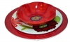 Laurie Gates ~ Flora: 12PC Melamine Dinnerware Set