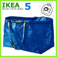 LARGE VOLUME ~ IKEA Tote Bags~ SET of (5) LARGE VOLUME ~ IKEA Tote Bags~ SET of (5)