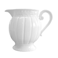 Featuring long lines and a classic shape, this pitcher offers an elegant pour. Alternatively, pitch in some fresh cut flowers for a stunning display. Featuring long lines and a classic shape, this pitcher offers an elegant pour. Alternatively, pitch in some fresh cut flowers for a stunning display.